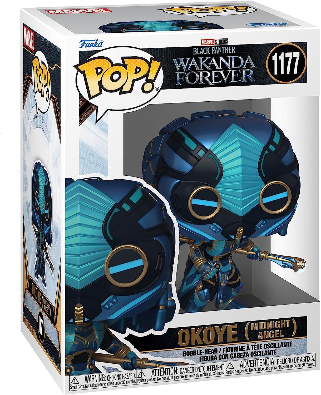 Funko Pop! Marvel: Black Panther - Wakanda Forever, Okoye (Midnight Angel)