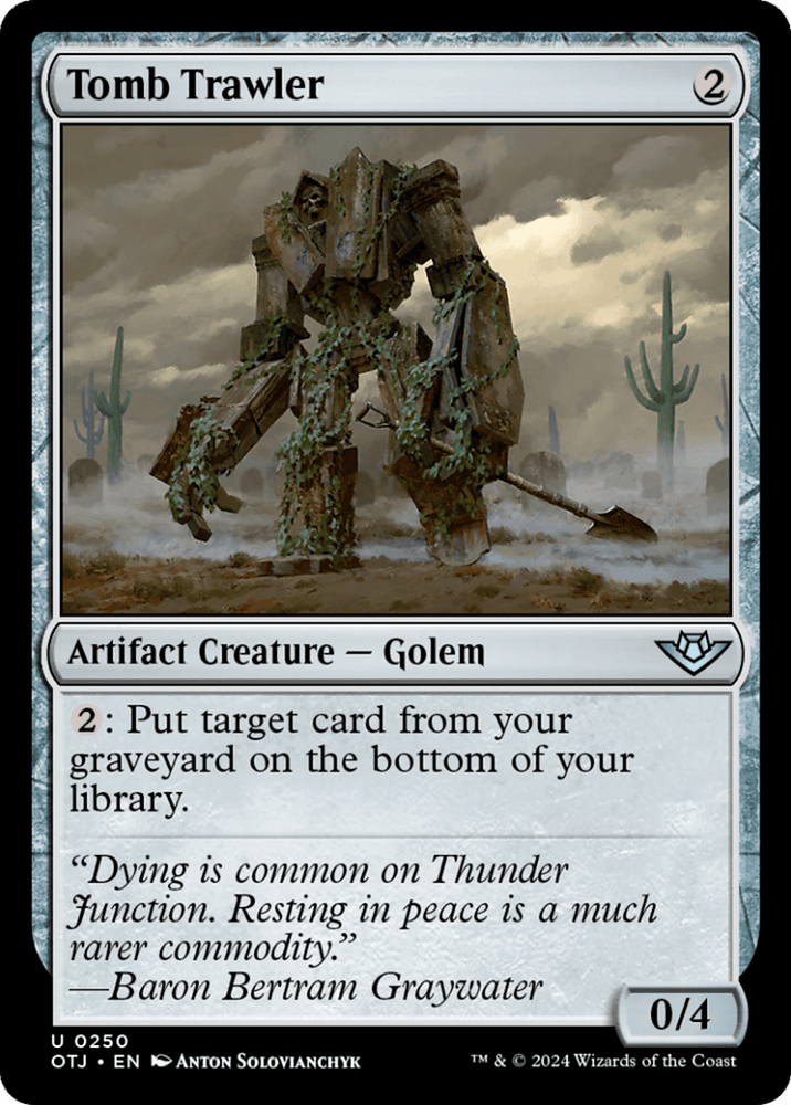 Tomb Trawler [Outlaws of Thunder Junction]