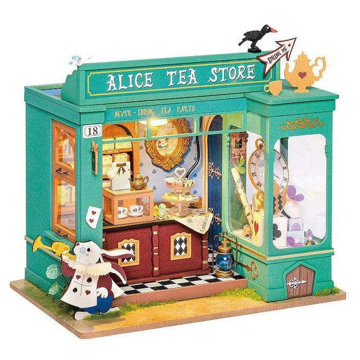 Alice's Tea Store DIY Miniature House Kit