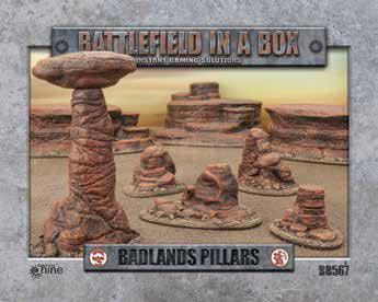 Battlefield in a Box: Badlands: Pillars: Mars