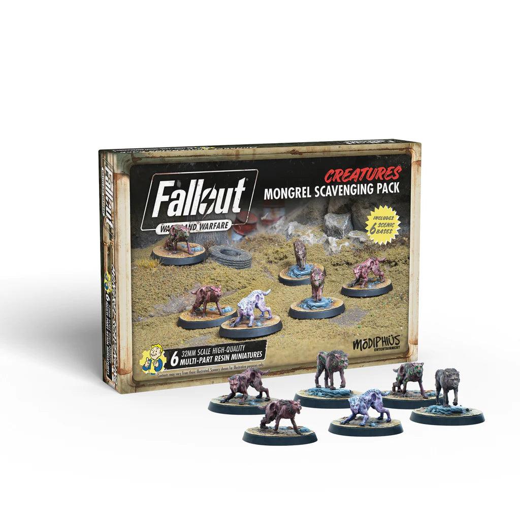 Fallout: Wasteland Warfare: Creatures: Mongrel Scavenging Pack