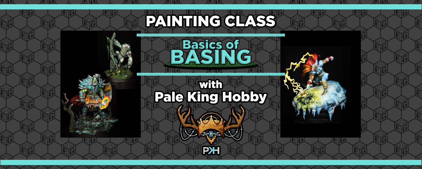 Painting Class - Basics of Basing with Pale King Hobby - November 23rd, 2024