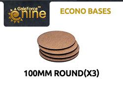 GaleForce Nine: Econo Bases Round 100mm