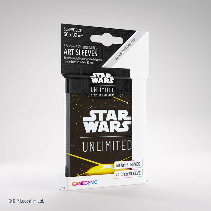 Star Wars Unlimited Art Sleeve: Yellow Saber