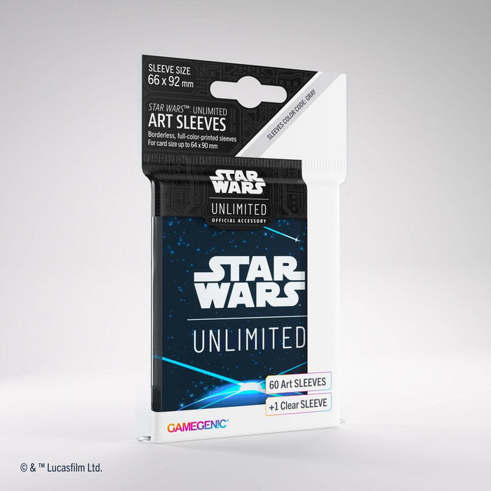Star Wars Unlimited Art Sleeves: Blue Lightsaber