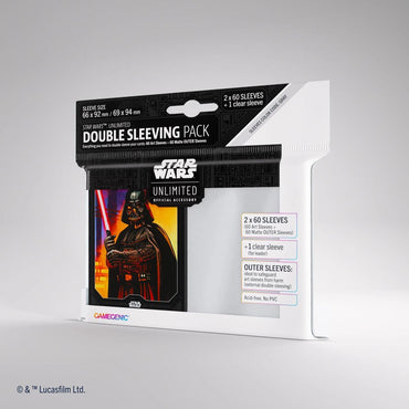 Star Wars Unlimited Double Sleeving Pack: Darth Vader