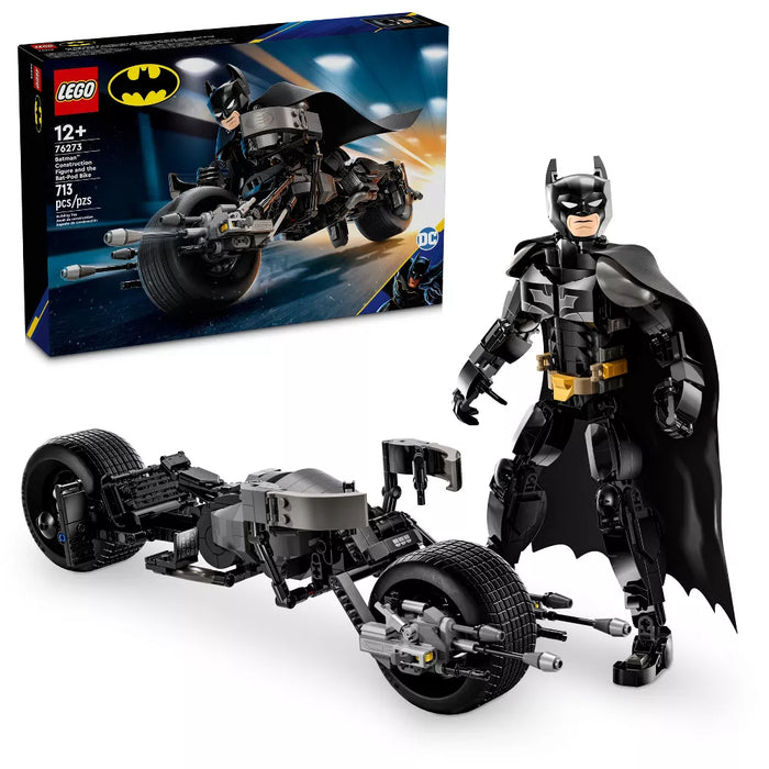 LEGO DC Batman: Batman Construction Figure & the Bat-Pod Bike