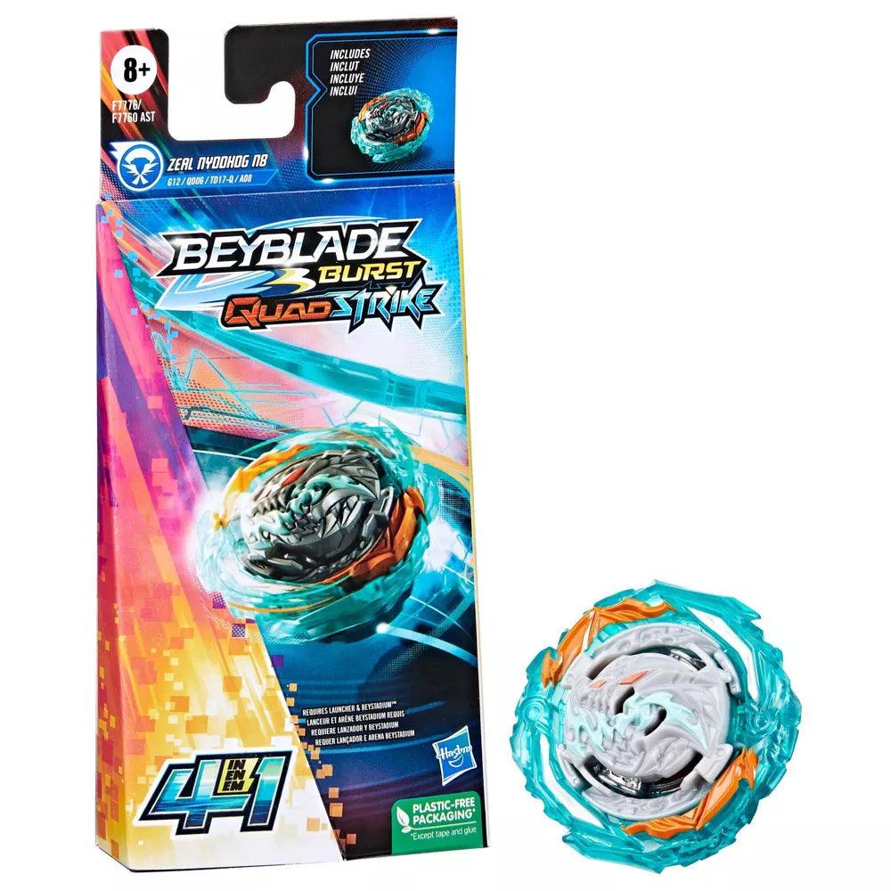 Beyblade Burst QuadStrike Zeal Nyddhog N8 Single Pack