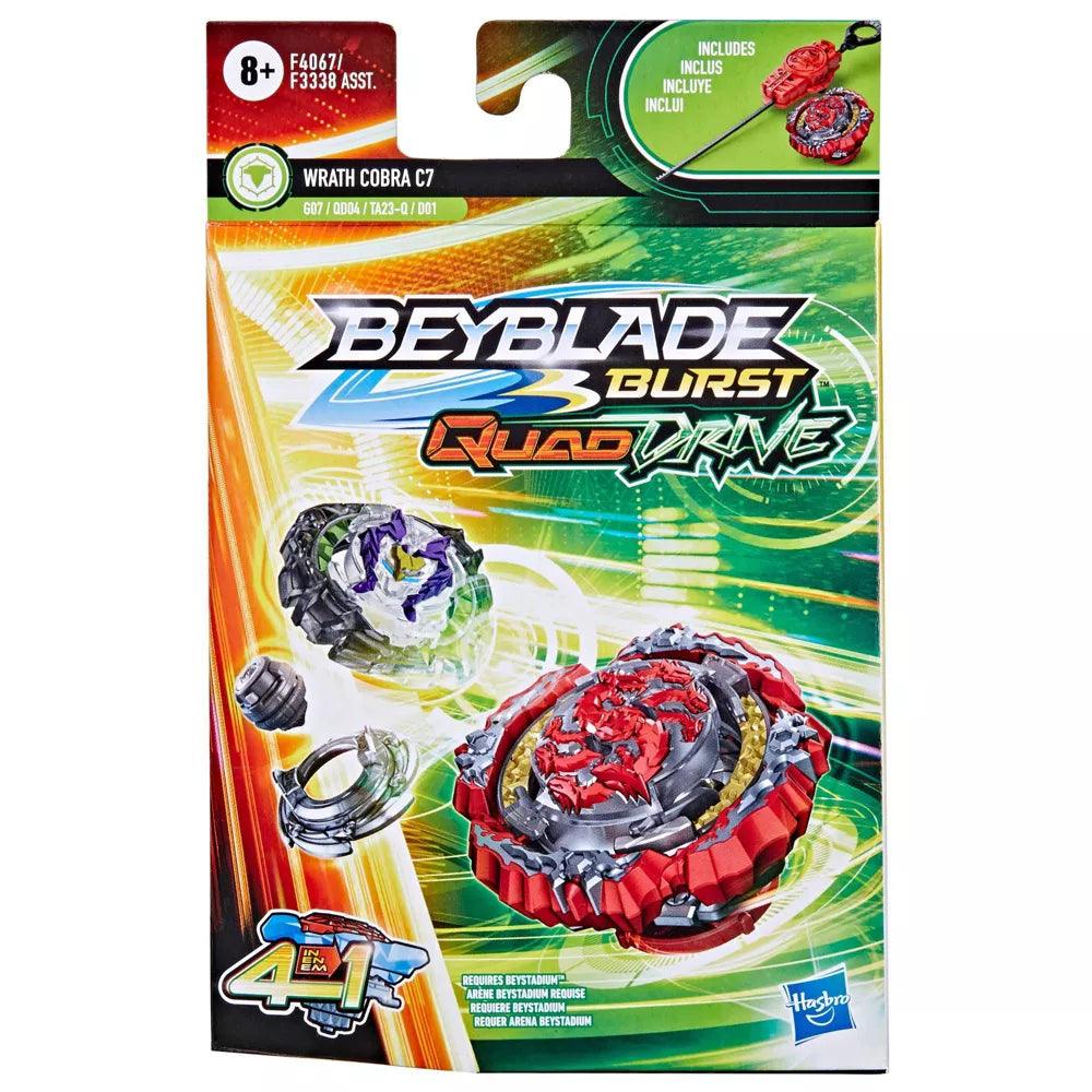 Beyblade Burst QuadDrive Wrath Cobra C7 Starter Pack