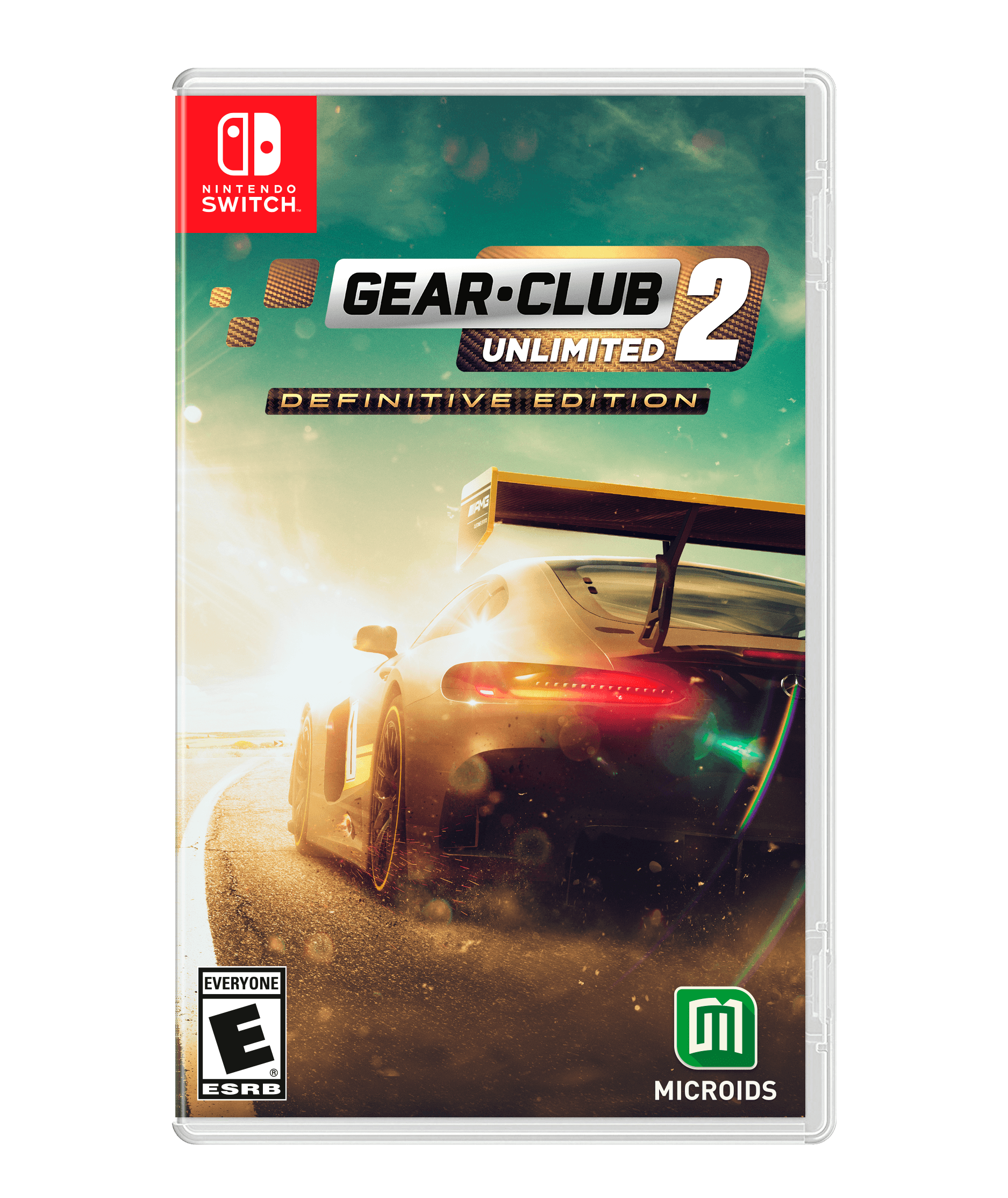 Cover image of the Microids racing game 