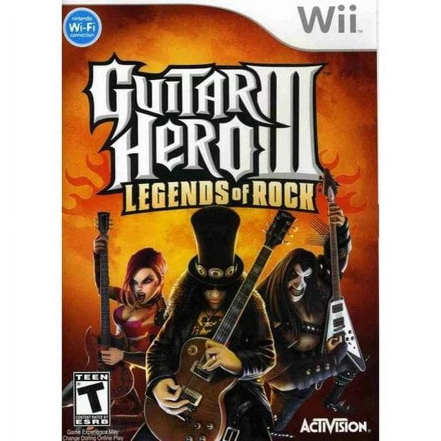 Guitar Hero 3 Legends of Rock (Wii)