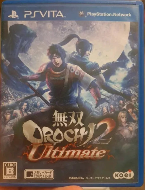 Warriors Orochi 2 Ultimate JP PS Vita