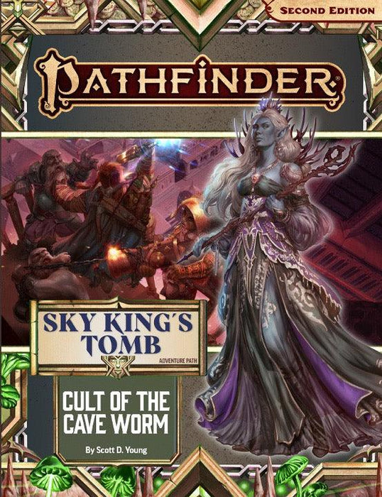 Pathfinder Adventure Path #194: Cult of the Cave Worm (Sky King’s Tomb 2 of 3)