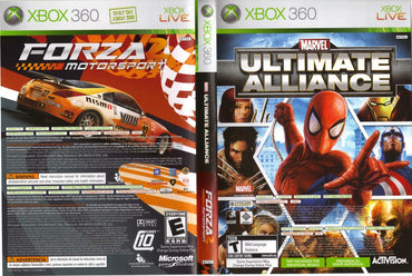 Marvel Ultimate Alliance & Forza Motorsport 2