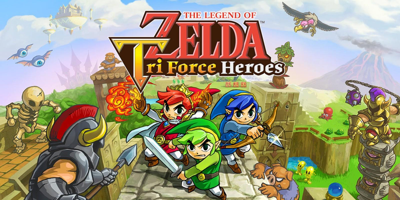 The Legend Of Zelda Tri Force
