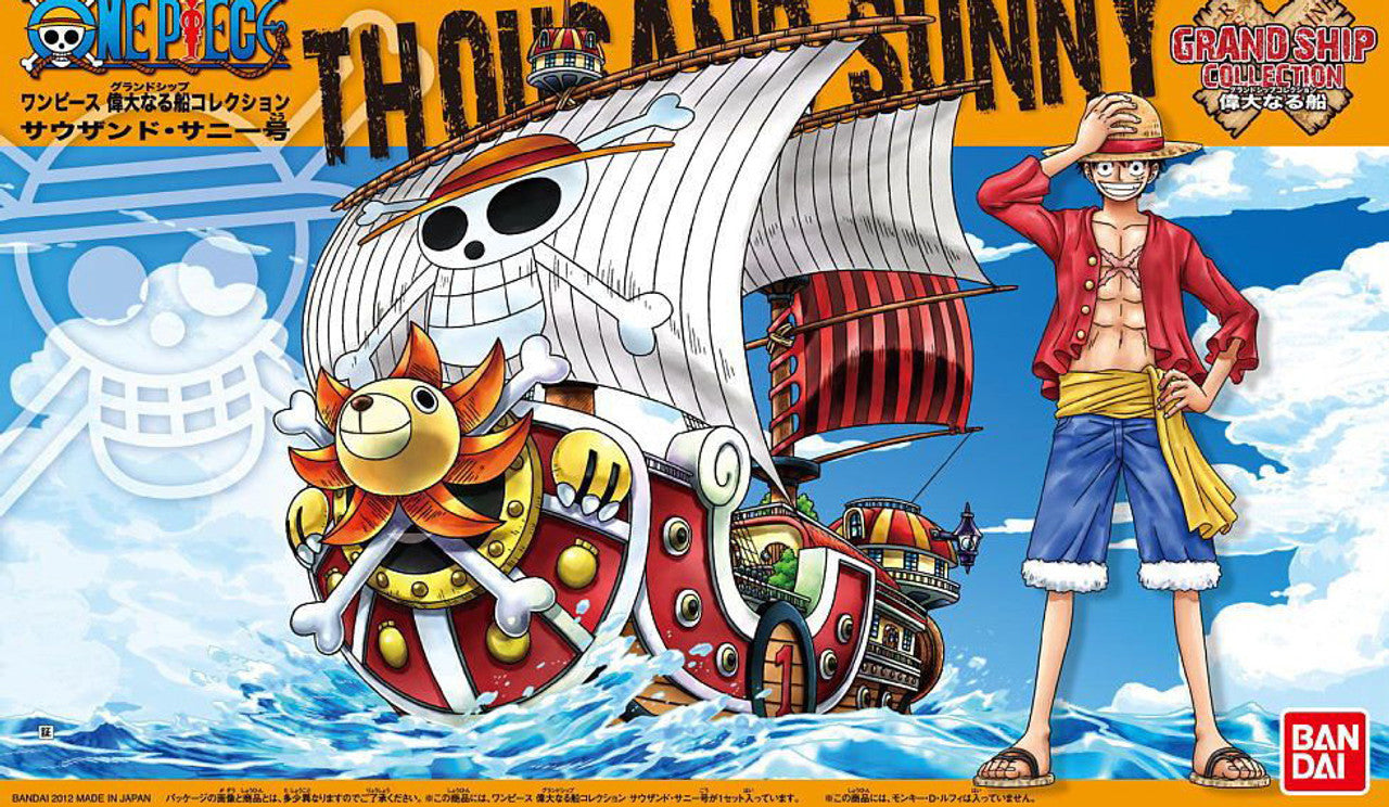 #001 Thousand Sunny [One Piece] (Grand Ship Collection) Model Kit