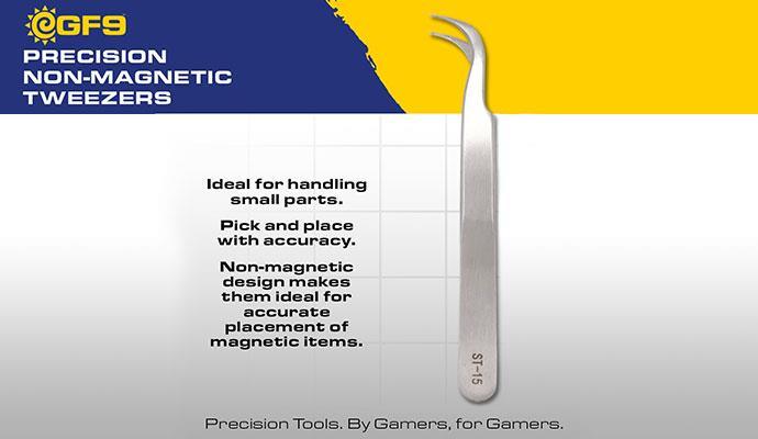 GaleForce Nine: Precision Nonmagnetic Tweezers