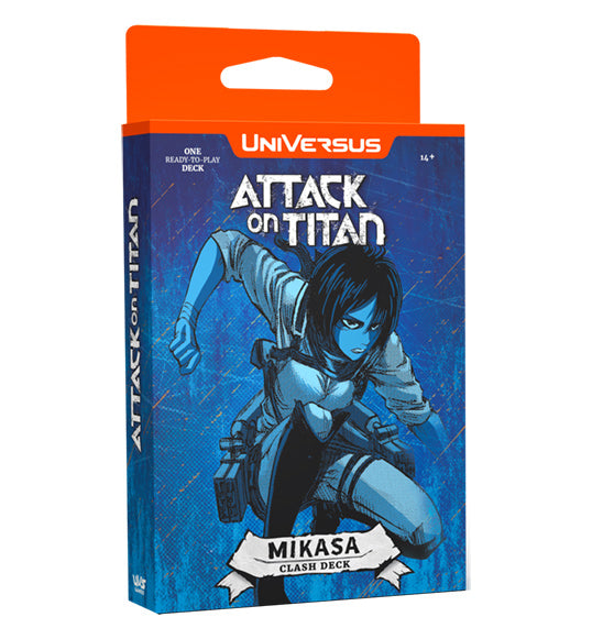 UniVersus CCG: Attack on Titan Battle for Humanity- Clash Deck- Mikasa