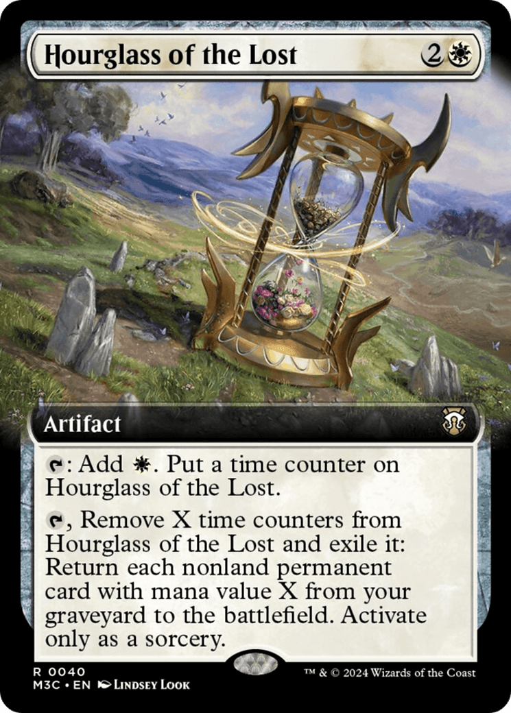 The image showcases a rare Magic: The Gathering artifact card named 