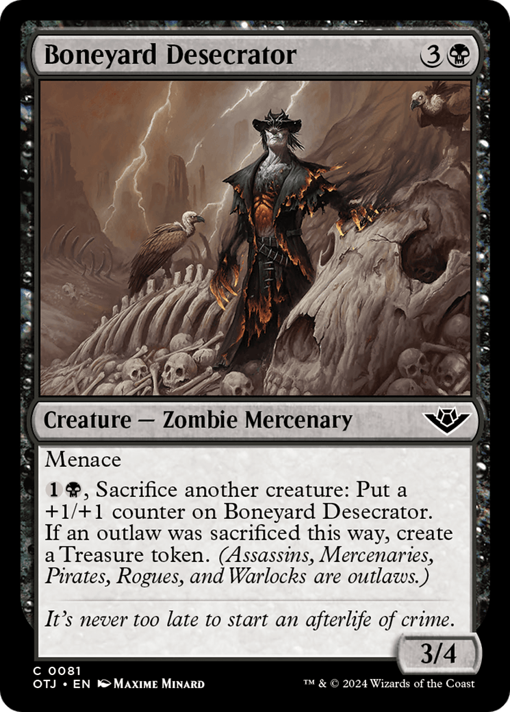 Boneyard Desecrator [Outlaws of Thunder Junction]