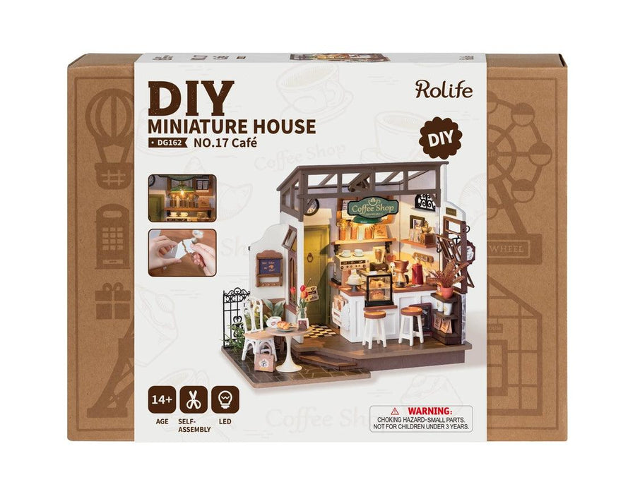 No.17 Café Miniature House Craft Dollhouse