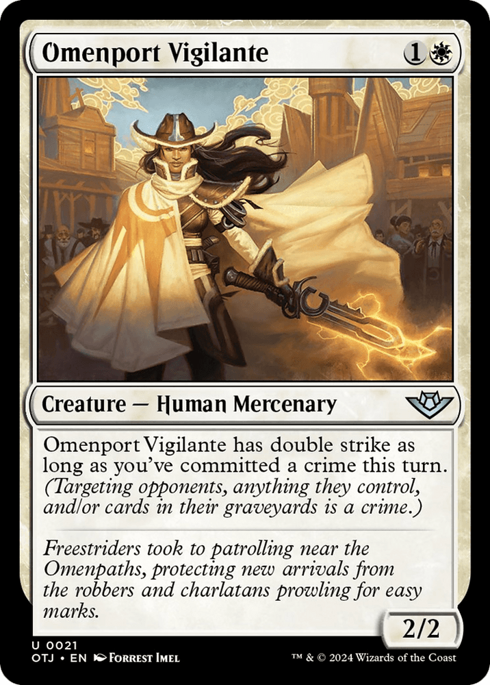 Omenport Vigilante [Outlaws of Thunder Junction]