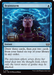 The "Magic: The Gathering" card "Brainstorm [Duskmourn: House of Horror Commander]" features an intense image of a person with closed eyes, radiating blue magical energy from their head. This blue Instant card allows the player to draw three cards and then return two to their deck. It's adorned with flavor text and is an excellent addition to any Duskmourn deck or House of Horror Commander strategy.