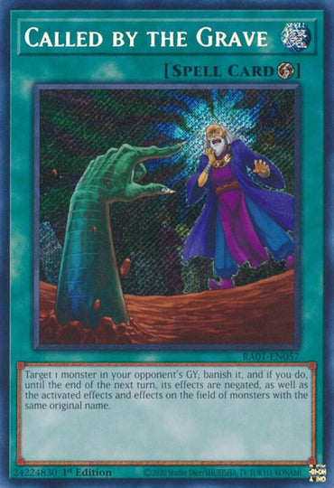 Called by the Grave [RA01-EN057] Prismatic Ultimate Rare