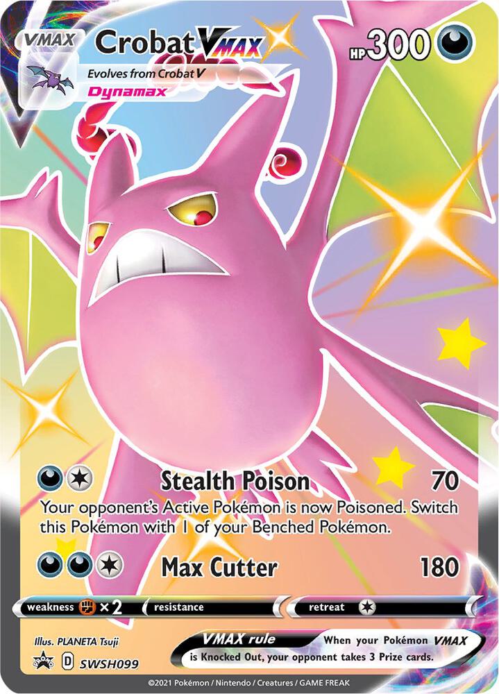 Crobat VMAX (SWSH099) [Sword & Shield: Black Star Promos]