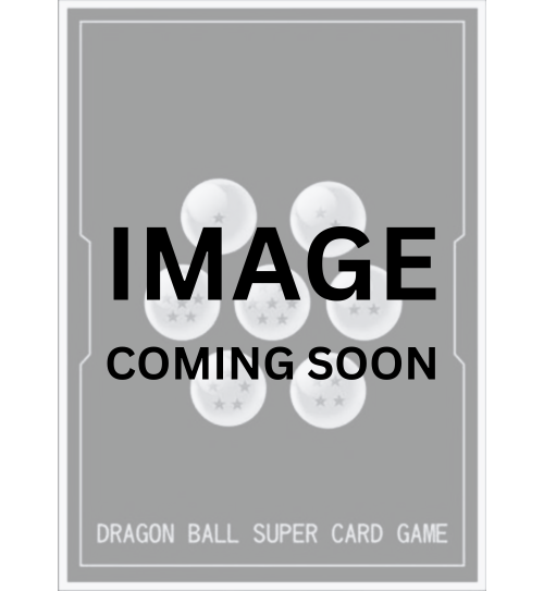 A placeholder image featuring the text "IMAGE COMING SOON" overlaying a grayscale background displays an arrangement of seven Dragon Balls. The border reads "DRAGON BALL SUPER CARD GAME." This simplistic design is for the Raging Roar - Booster Pack from Dragon Ball Super: Fusion World, scheduled for release on 2024-08-16.