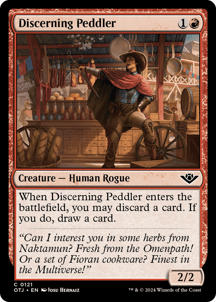 Discerning Peddler [Outlaws of Thunder Junction]