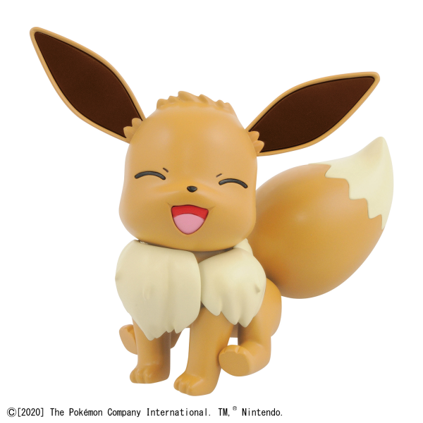 42 Eevee "Pokemon", Bandai Pokemon Model Kit (Model Kit)