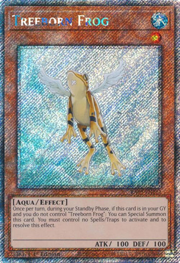 Treeborn Frog (Quarter Century Secret Rare) [RA03-EN161] Quarter Century Secret Rare