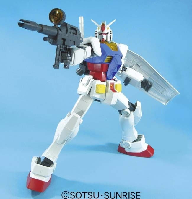 RX-78-2 Gungam 1/48, Bandai Mega Size 1/48 (Gundam Model Kit)