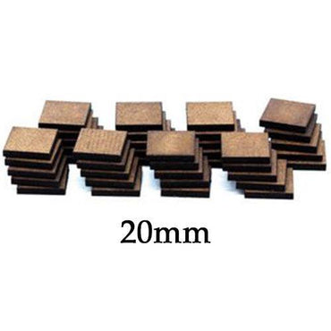 GaleForce Nine: Econo Bases Square 20mm (x40)