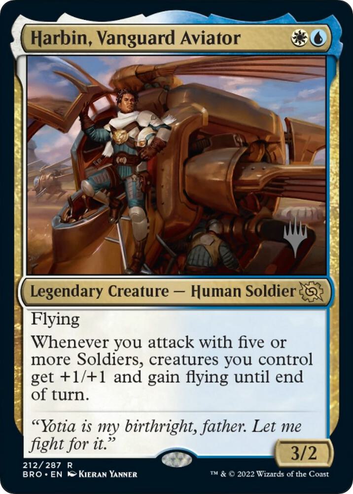 Harbin, Vanguard Aviator (Promo Pack) [The Brothers' War Promos]