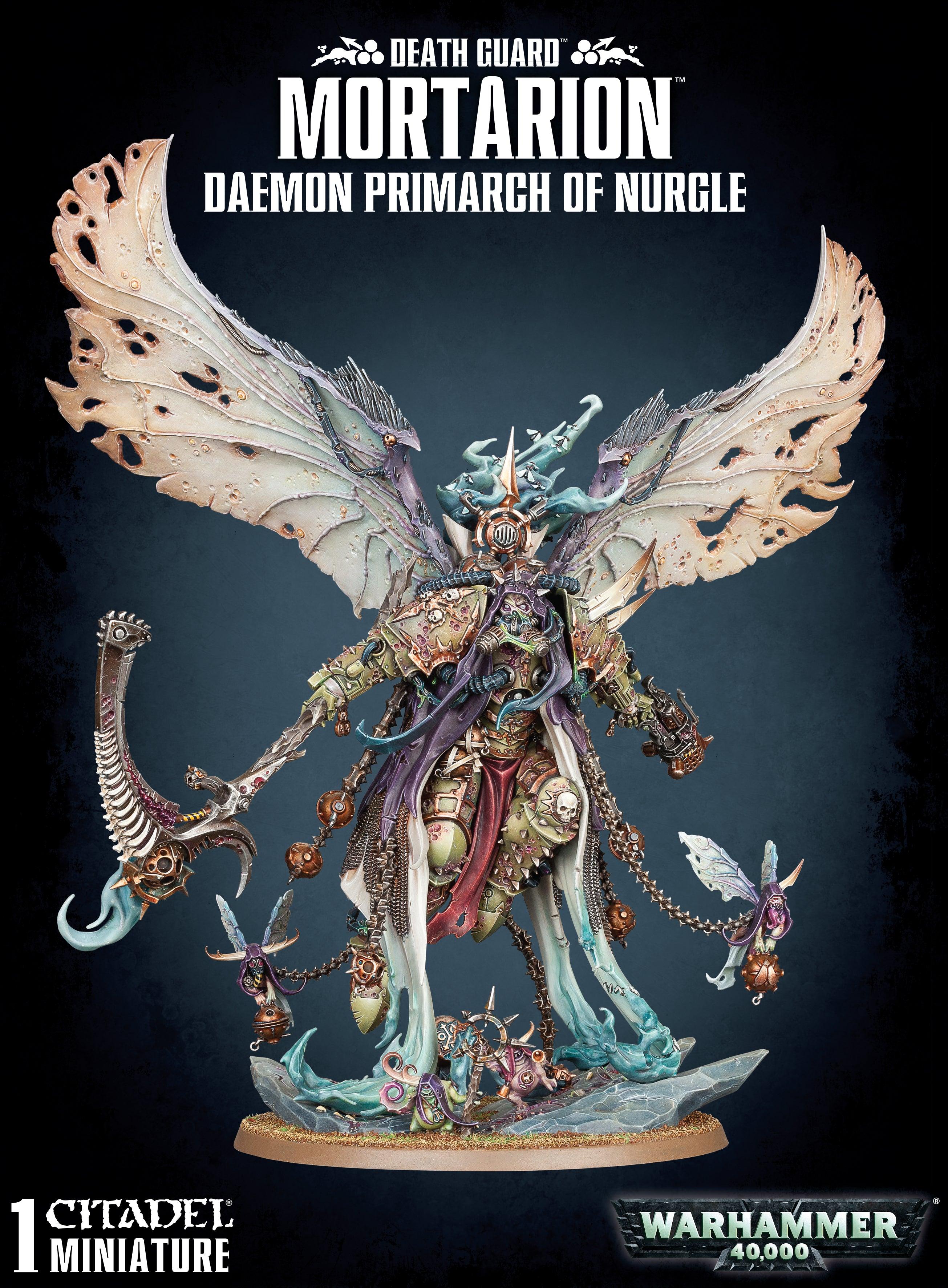 MORTARION: DAEMON PRIMARCH OF NURGLE