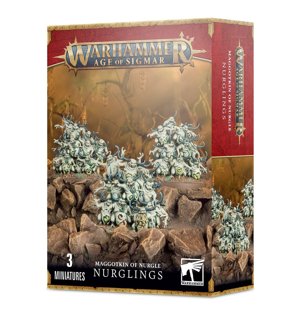 MAGGOTKIN OF NURGLE: NURGLINGS