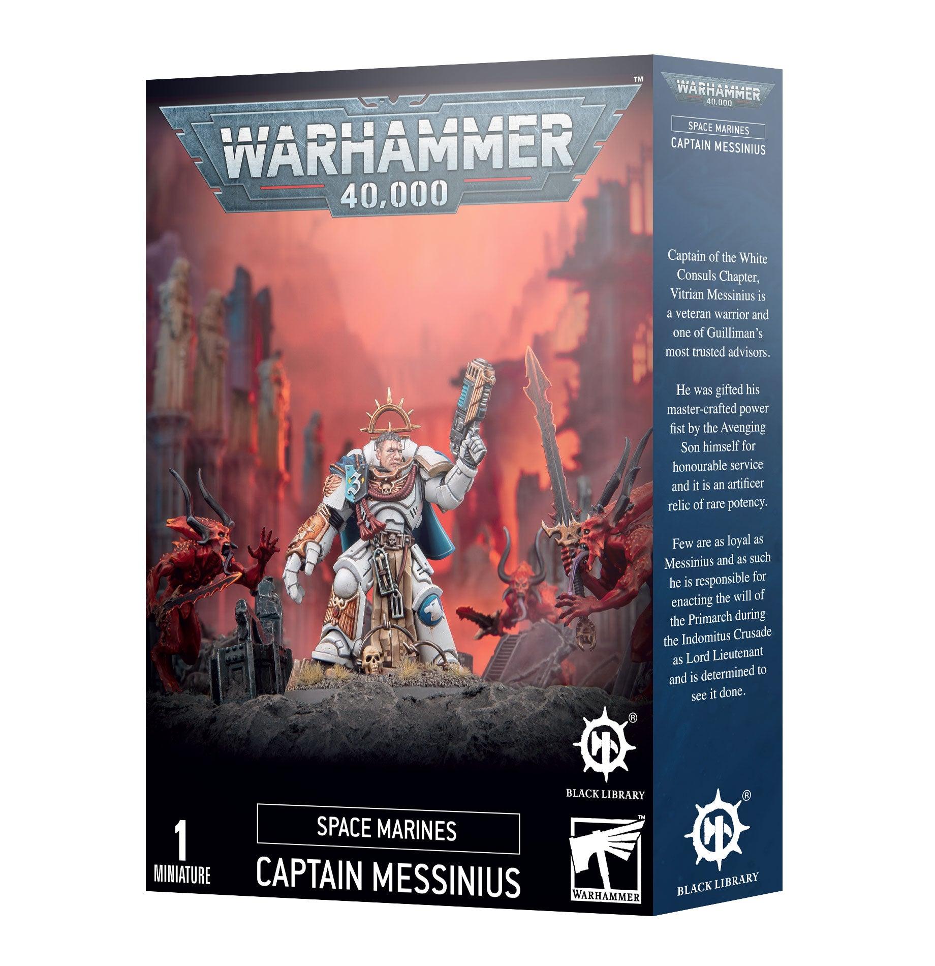 BLACK LIBRARY: WHITE CONSULS: CAPTAIN MESSINIUS