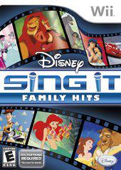 Disney Sing It: Family Hits Wii