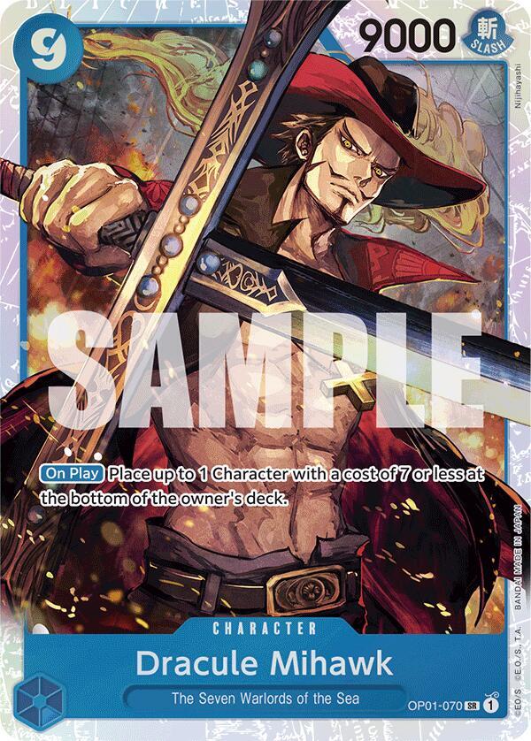 Dracule Mihawk (OP01-070) (Reprint) [Premium Booster -The Best-]