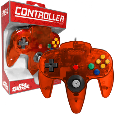 N64 CONTROLLER FIRE ORANGE