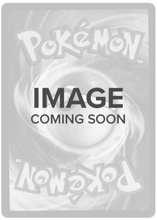 An image placeholder for a Pokémon card. The text "Pokémon" is at the top and mirrored at the bottom. The central faded circle contains "IMAGE COMING SOON" in bold uppercase letters, set against a swirling background. This placeholder could be for a Greninja ex (214/167) [Scarlet & Violet: Twilight Masquerade] from Pokémon.
