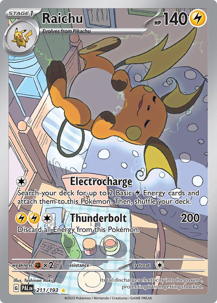 Raichu (211/193) [Scarlet & Violet: Paldea Evolved]