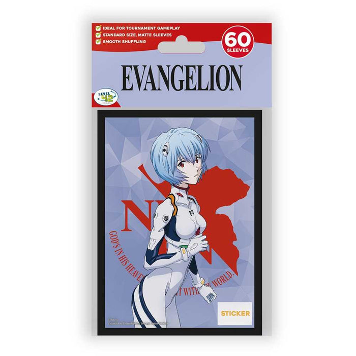 Officially Licensed Evangelion Sleeves - REI (Standard Sized)