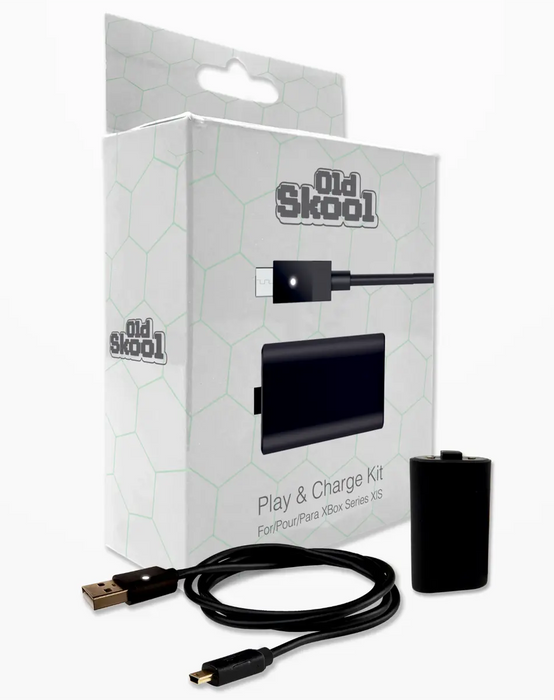 Old Skool Xbox Series X Play N Charge Kit