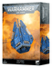Box art for a Games Workshop SPACE MARINES: DROP POD model kit featuring a Space Marines Drop Pod equipped with a Deathwind launcher. The illustration shows a blue futuristic drop pod descending in a fiery, smoke-filled sky. The text indicates "Warhammer 40,000" at the top, "SPACE MARINES: DROP POD" at the bottom, and "1 Miniature" in the corner.