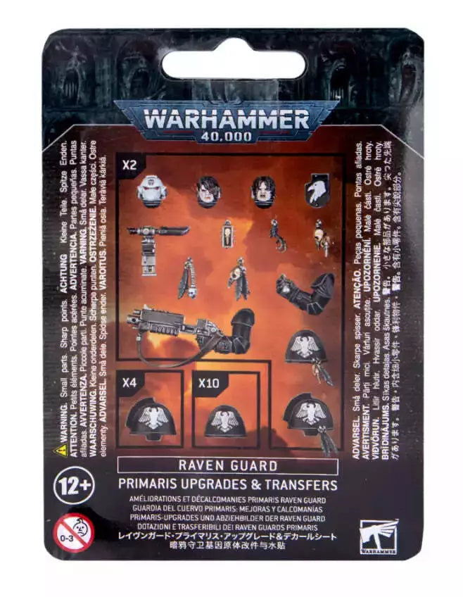 RAVEN GUARD PRIMARIS UPGRADES & TRANSFRS