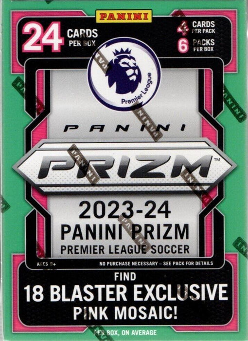 2023-24 Panini Premier League Prizm Soccer Trading Card Blaster Box