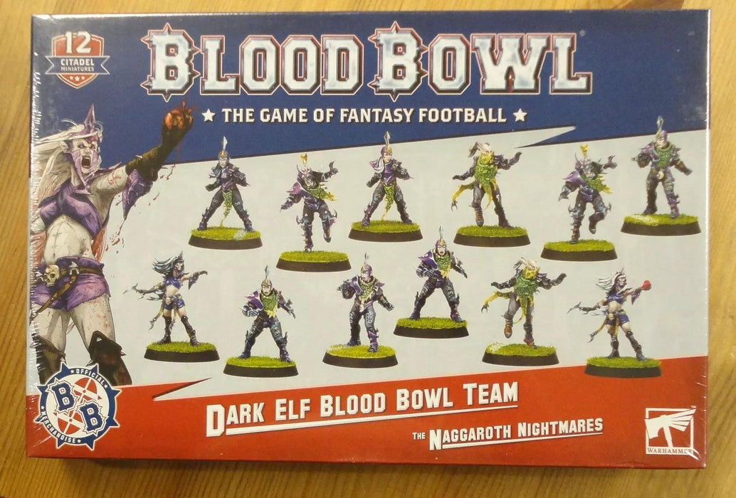 Equipo de elfos oscuros de Blood Bowl